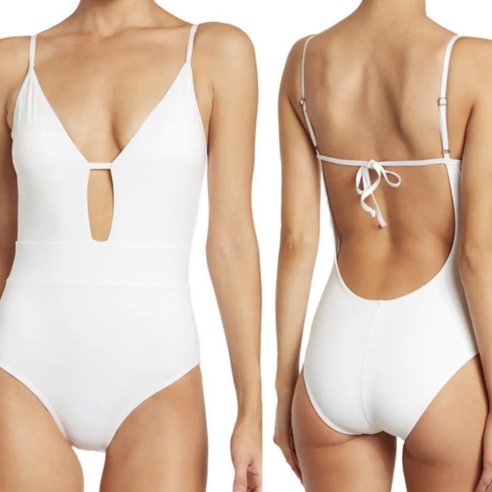 Becca Color Code Plunge One-Piece Swimsuit - Picture 1 of 2